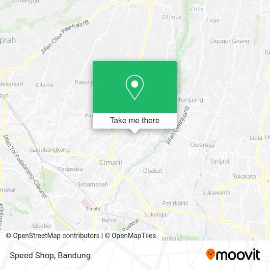 Speed Shop map