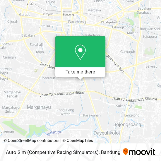Auto Sim (Competitive Racing Simulators) map