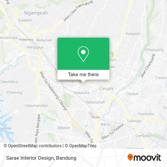Sarae Interior Design map
