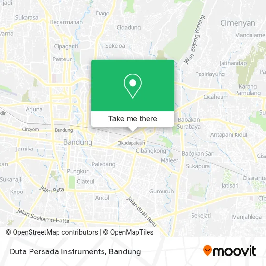 Duta Persada Instruments map