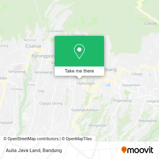 Aulia Java Land map