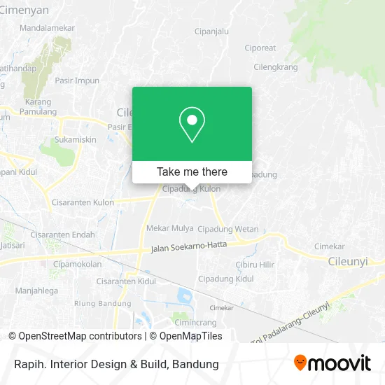 Rapih. Interior Design & Build map