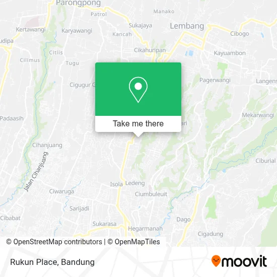 Rukun Place map