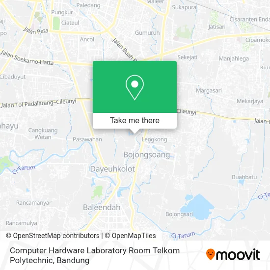 Computer Hardware Laboratory Room Telkom Polytechnic map