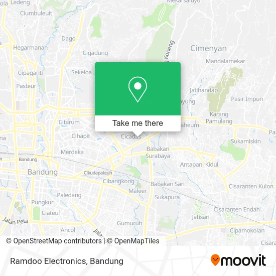 Ramdoo Electronics map