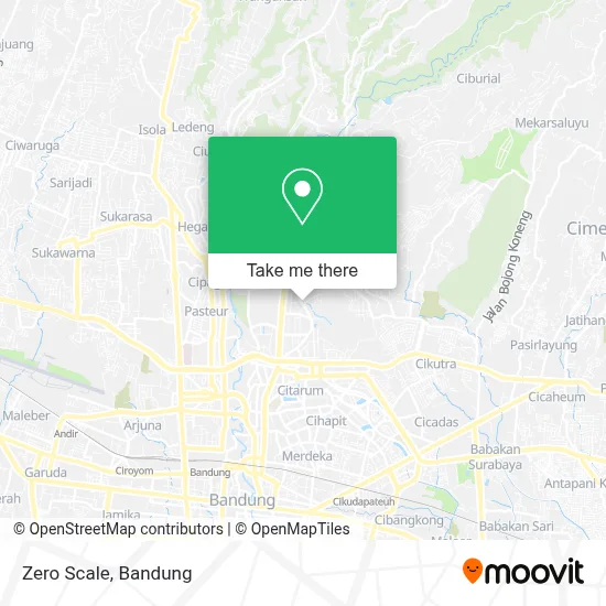 Zero Scale map