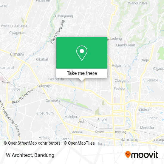 W Architect map