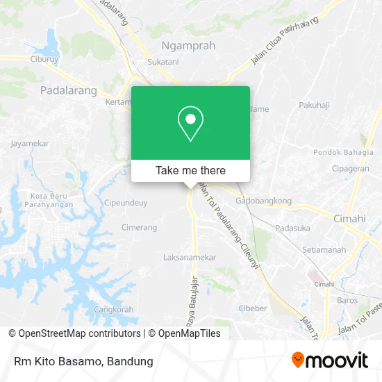 Rm Kito Basamo map
