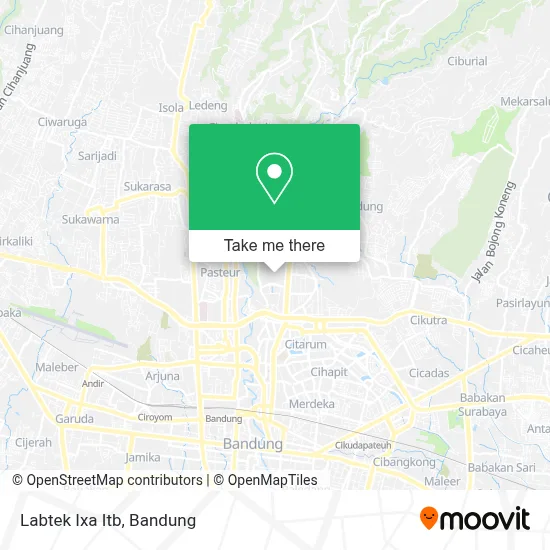 Labtek Ixa Itb map