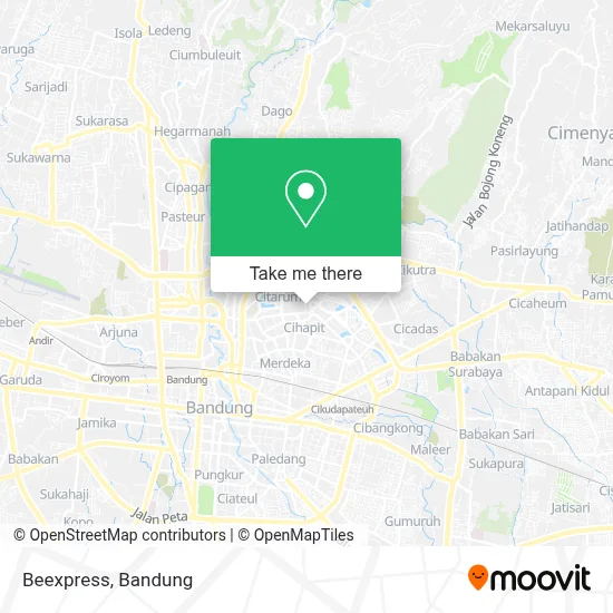 Beexpress map