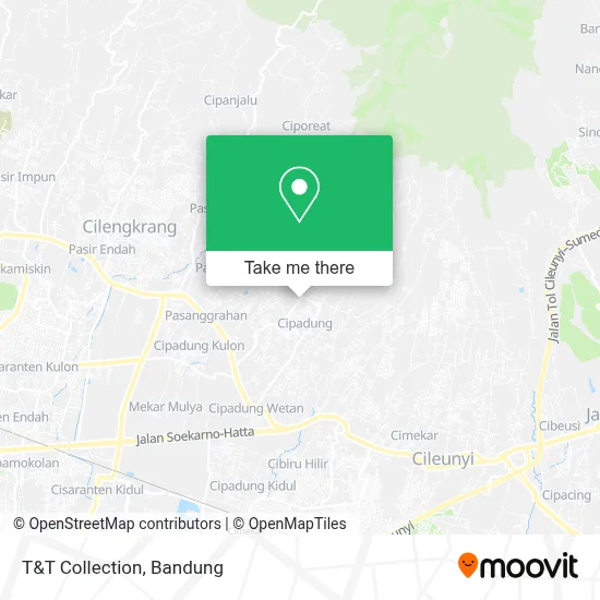 T&T Collection map