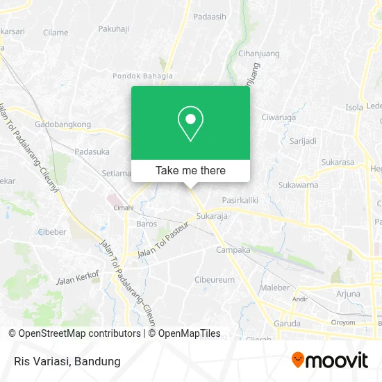 Ris Variasi map