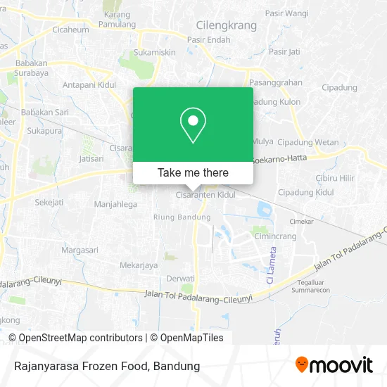Rajanyarasa Frozen Food map