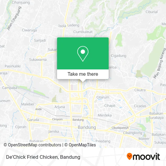 De'Chick Fried Chicken map