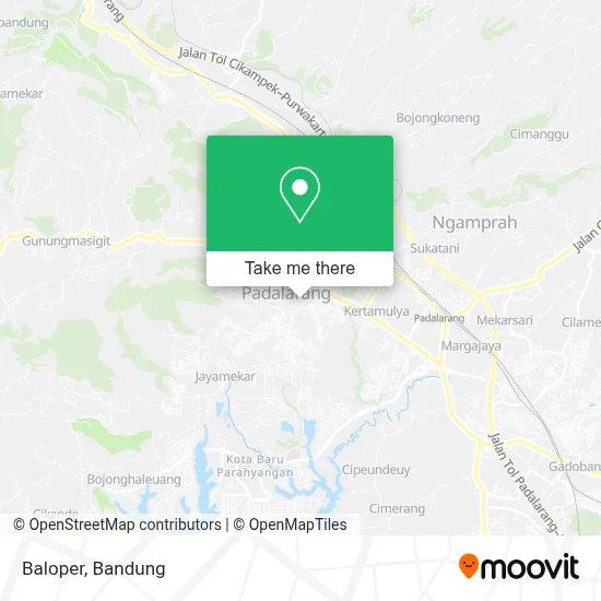 Baloper map