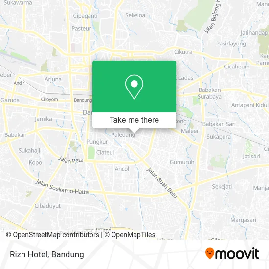 Rizh Hotel map