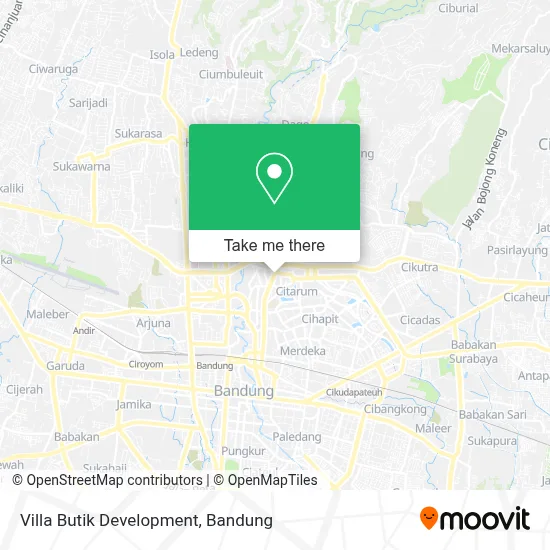 Villa Butik Development map