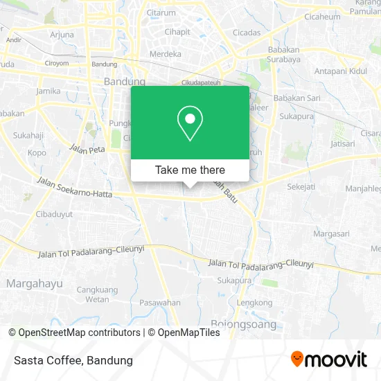 Sasta Coffee map