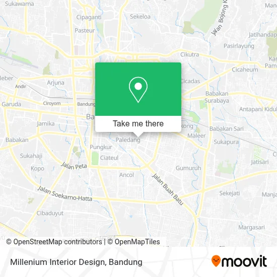 Millenium Interior Design map
