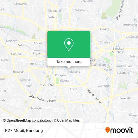 R27 Mobil map