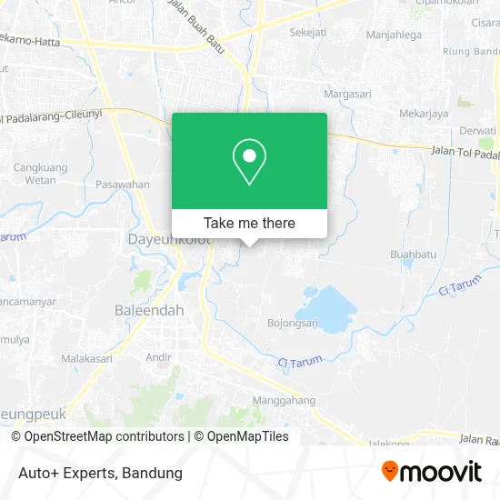 Auto+ Experts map