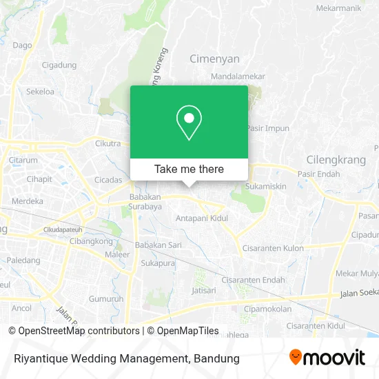 Riyantique Wedding Management map