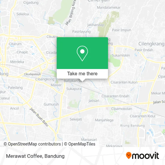 Merawat Coffee map