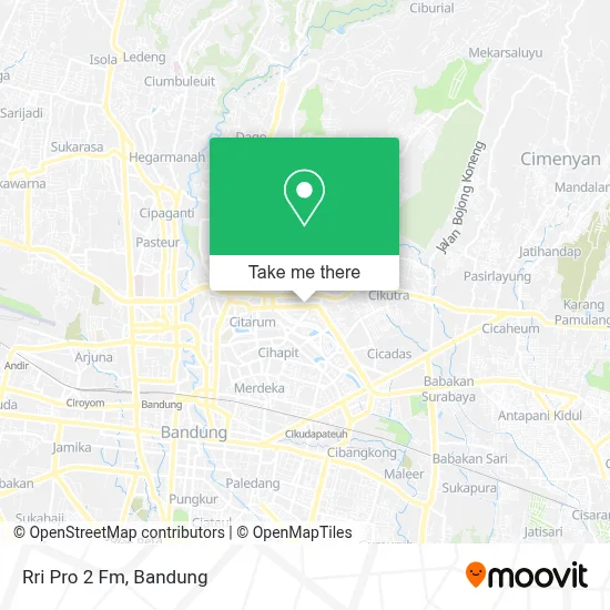 Rri Pro 2 Fm map