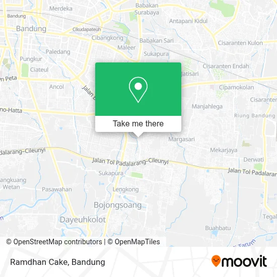 Ramdhan Cake map