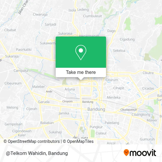 @Telkom Wahidin map