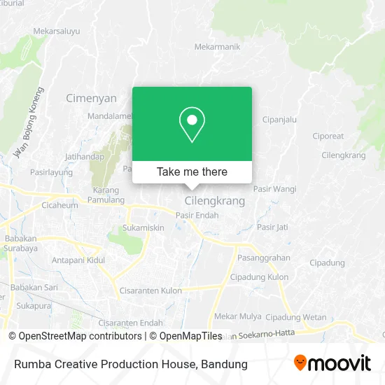 Rumba Creative Production House map