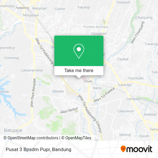 Pusat 3 Bpsdm Pupr map