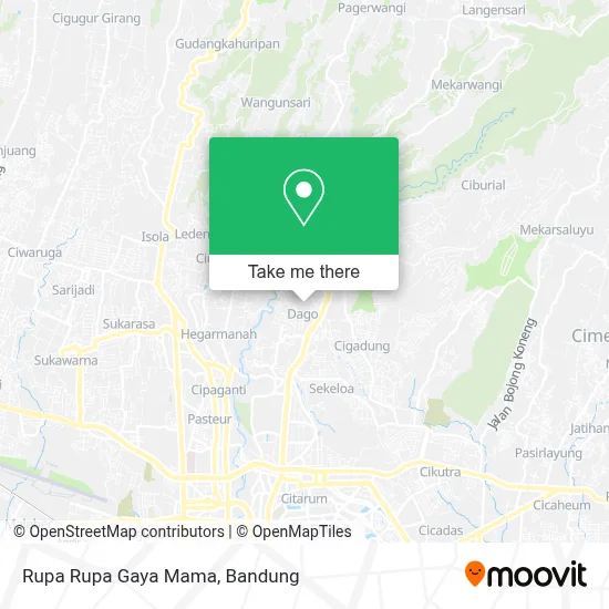 Rupa Rupa Gaya Mama map