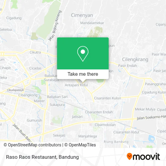 Raso Raos Restaurant map