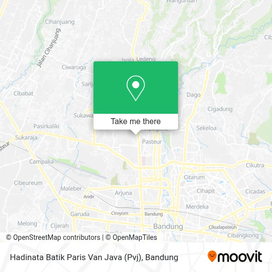 Hadinata Batik Paris Van Java (Pvj) map