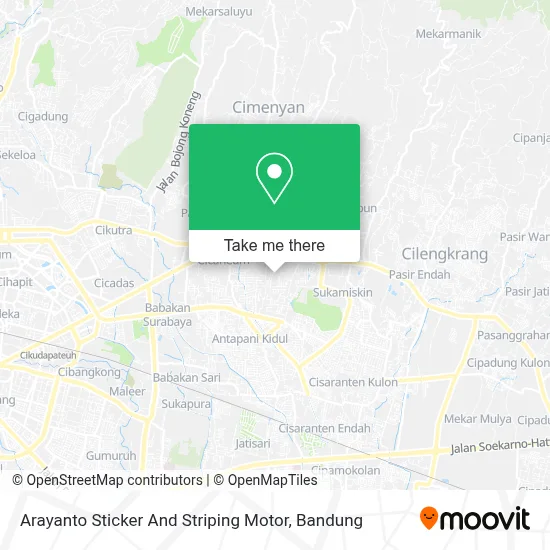 Arayanto Sticker And Striping Motor map