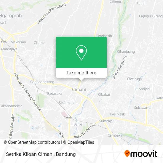 Setrika Kiloan Cimahi map