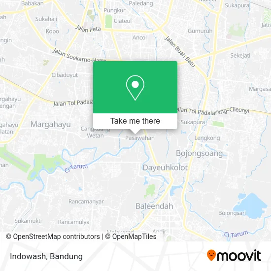 Indowash map