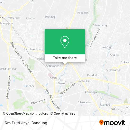 Rm Putri Jaya map