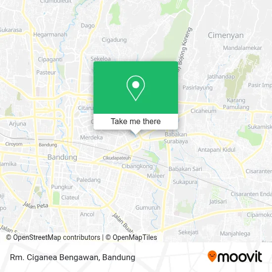 Rm. Ciganea Bengawan map