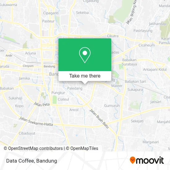 Data Coffee map