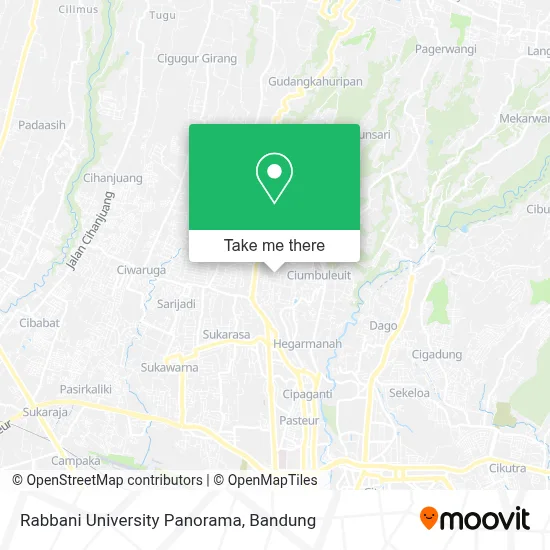 Rabbani University Panorama map