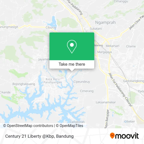 Century 21 Liberty @Kbp map