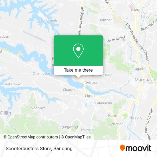 Scooterbusters Store map