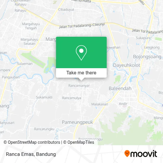Ranca Emas map