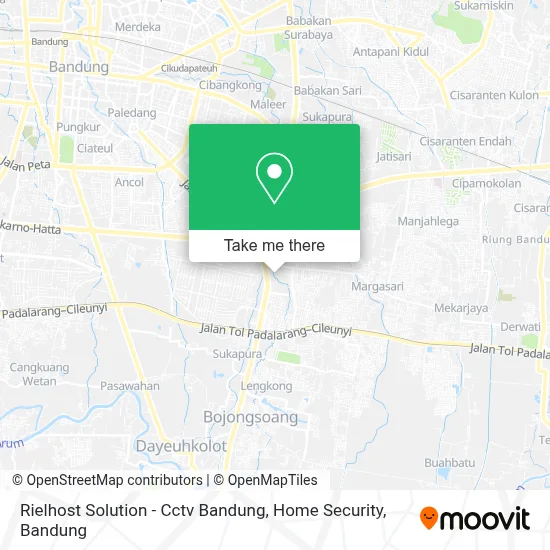 Rielhost Solution - Cctv Bandung, Home Security map