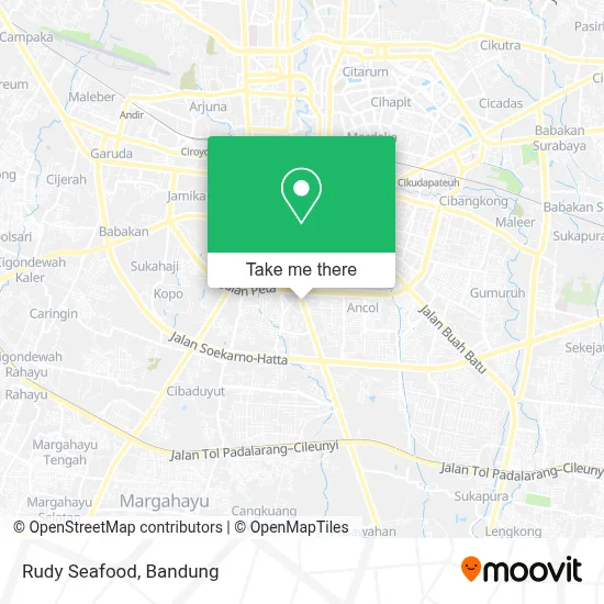 Rudy Seafood map