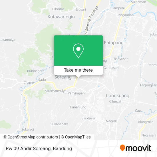 Rw 09 Andir Soreang map