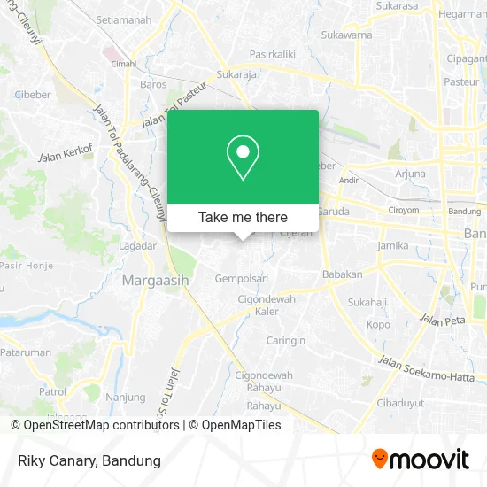 Riky Canary map
