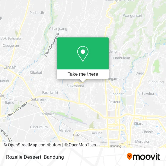 Rozelle Dessert map